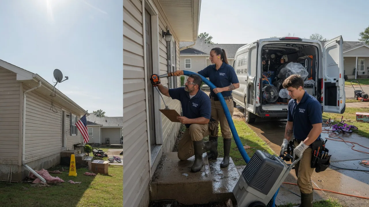 Ceiling Water Damage Restoration in Lewisburg, PA near me